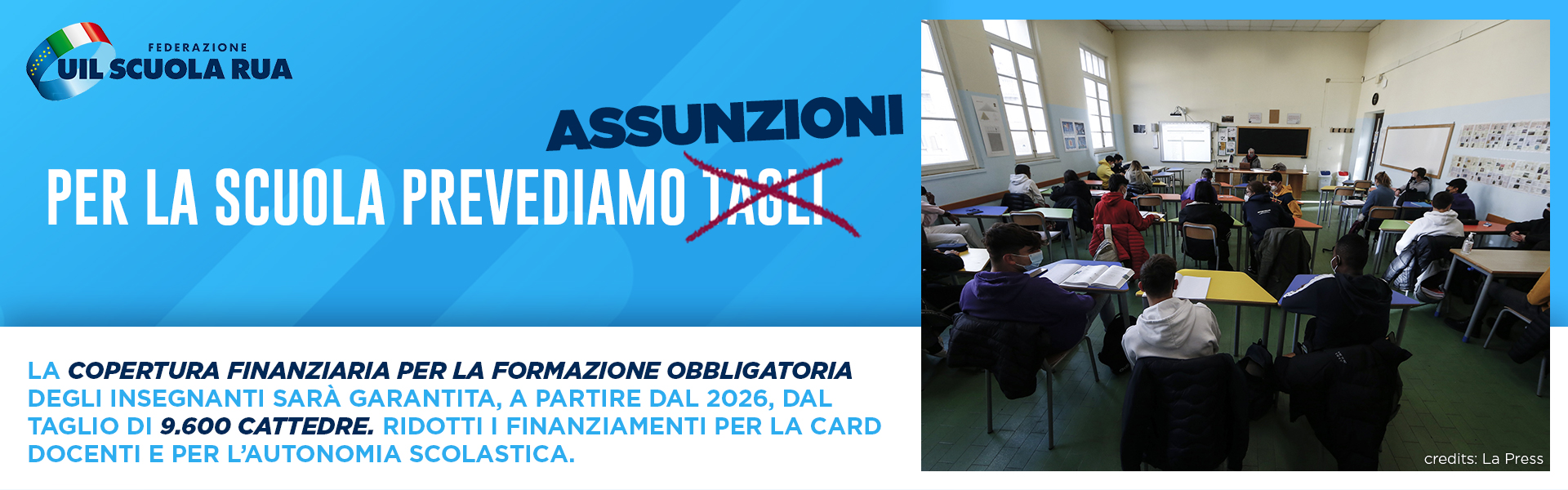 6-banner_per la scuola prevediamo assunzioni