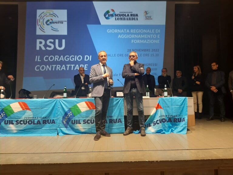 28 novembre 2022 → Giornata regionale di formazione e aggiornamento → Festa RSU