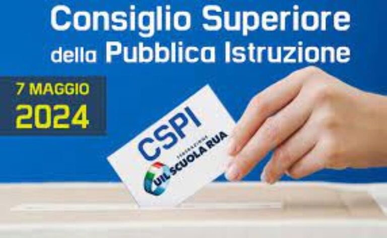 Elezioni CSPI: si vota il 7 maggio