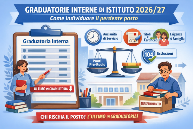 Graduatorie interne di istituto 2026/27