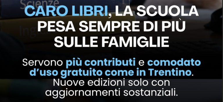 Caro libri, UIL Scuola: più contributi e comodato d’uso gratuito